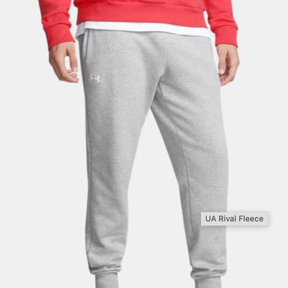Under Armour Mens Gray Joggers 3XL NWT - Picture 1 of 6
